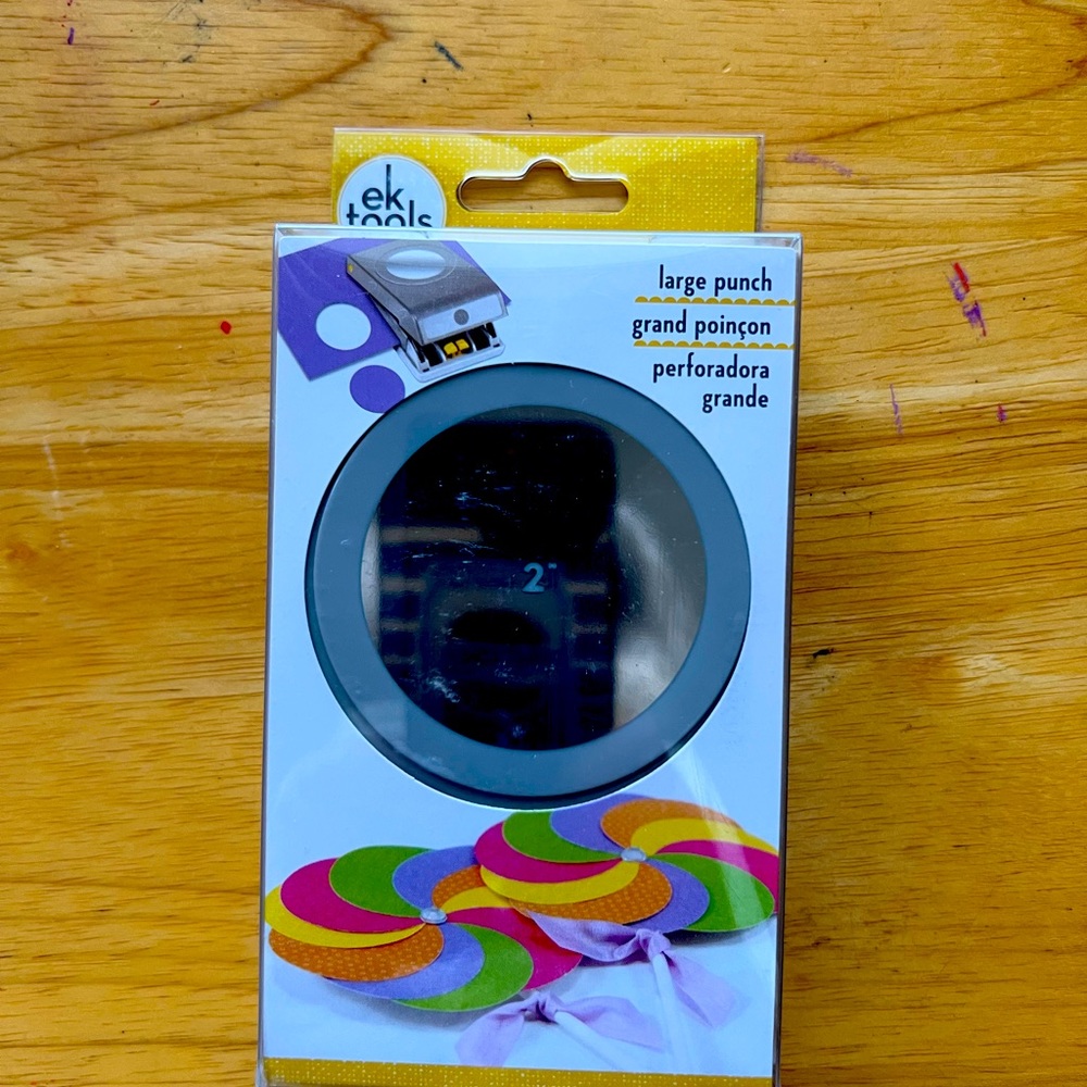 Large 2 inch punch with free die cut